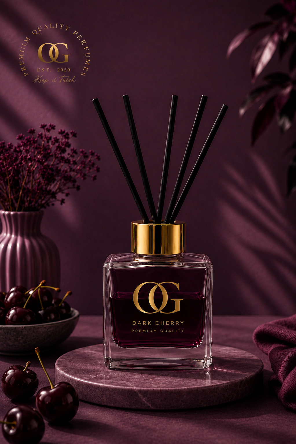 Dark Cherry Fragrance Home Diffuser