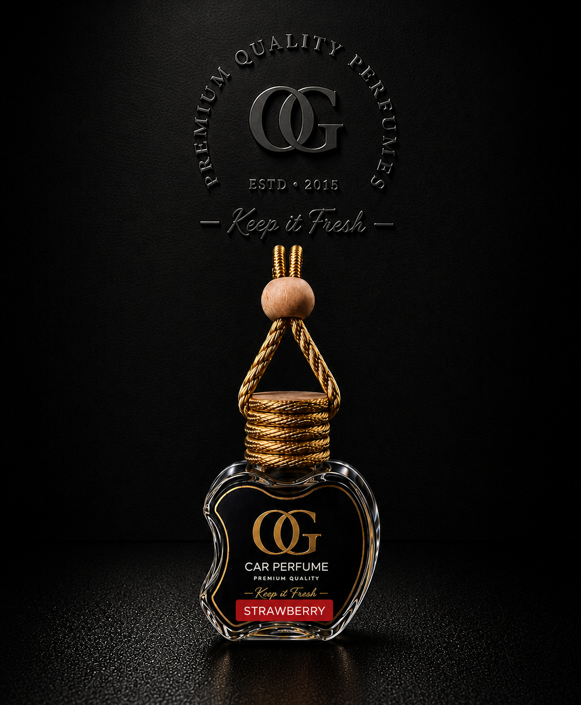 Strawberry - Hanging Car Perfume