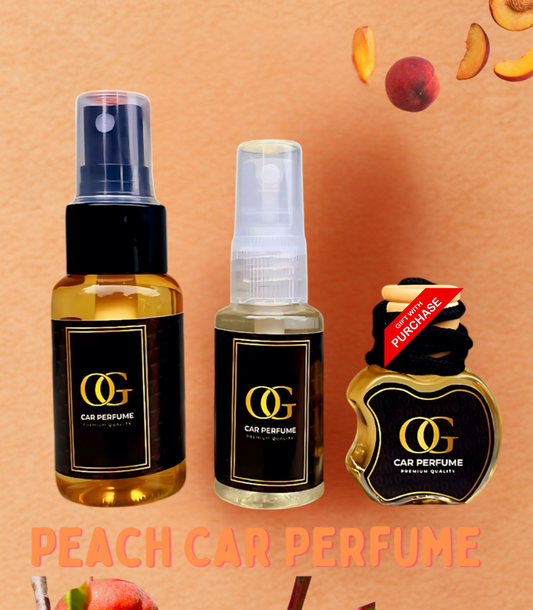Peach Car Perfume Combo Set(Free Gift)
