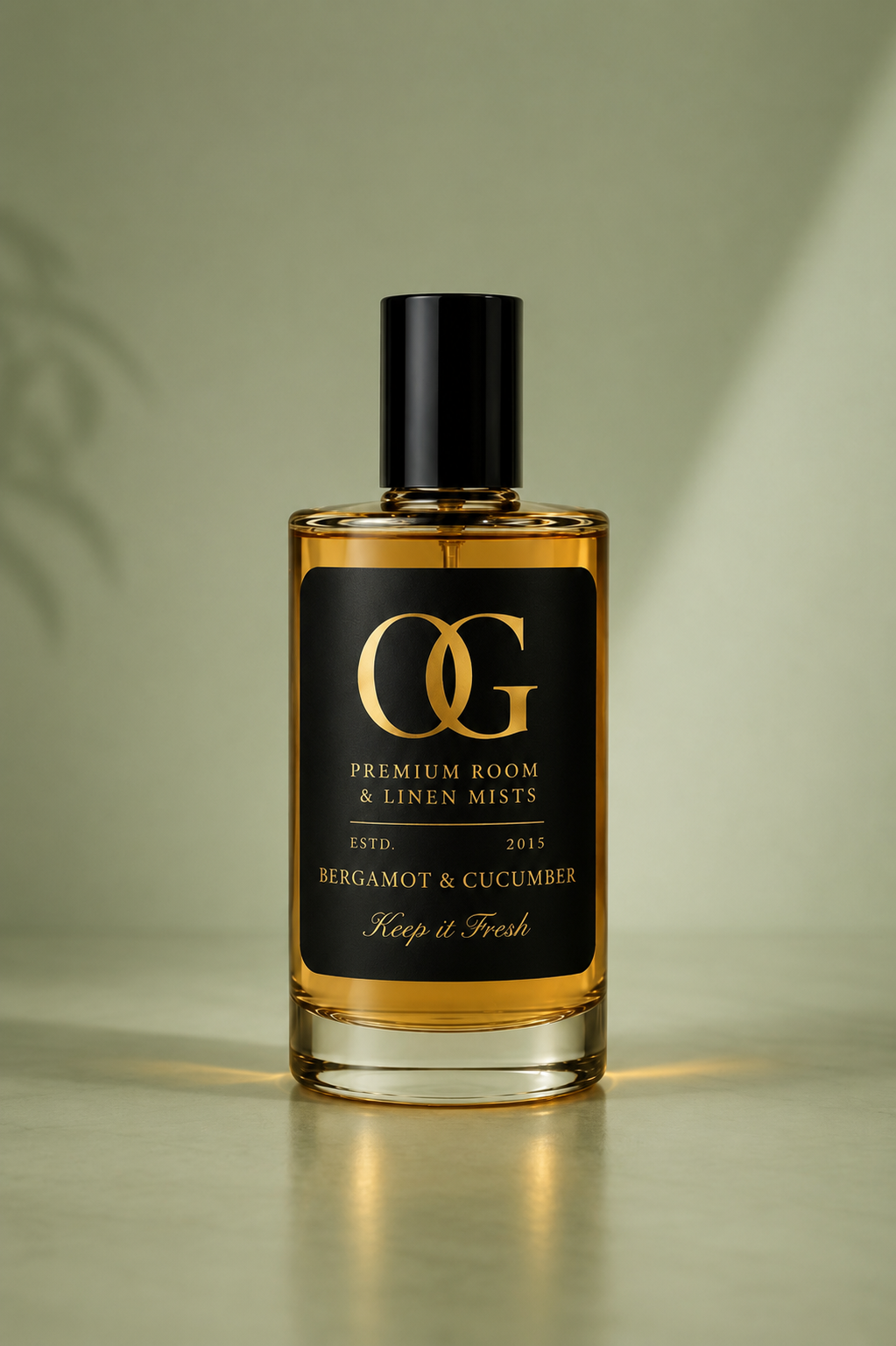 Bergamot & Cucumber-Room Linen Mist
